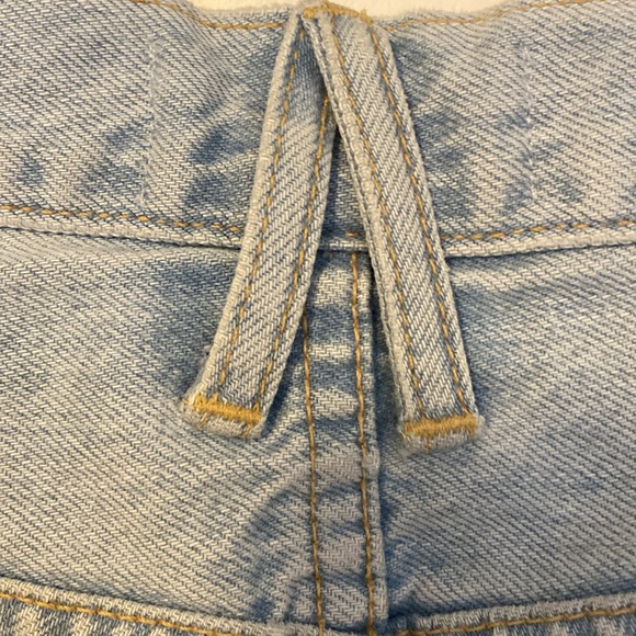 SLVRLAKE Hero High Waist Raw Hem Slim Straight Leg Jeans (Free and Easy) - Picture 6 of 10